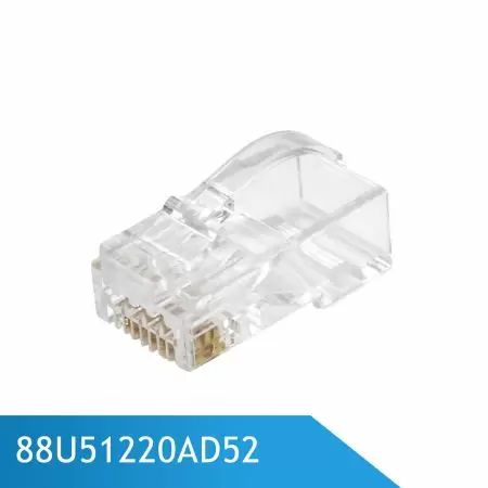 For 0.95-1.05mm Insulated Conductor - Cat 6 unshielded modular plugs